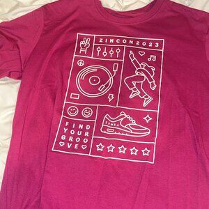 XL 2023 ZINCON Zumba Convention T-Shirt
